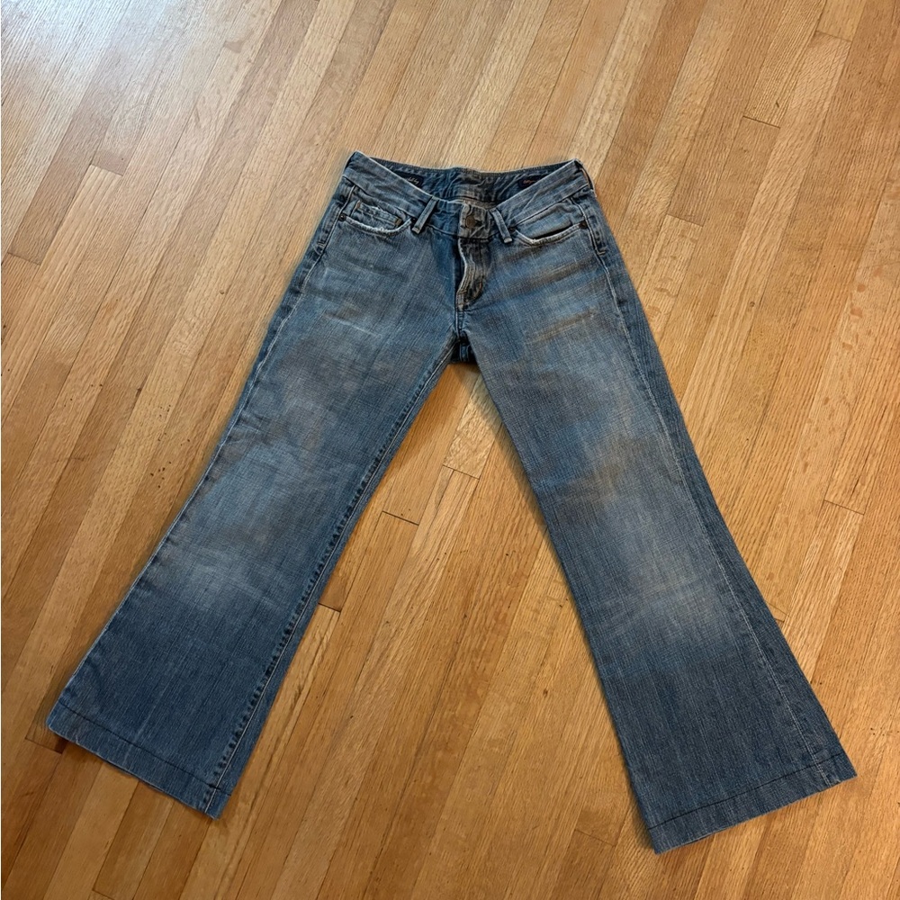 Citizens Of Humanity Light Blue Flare Jeans